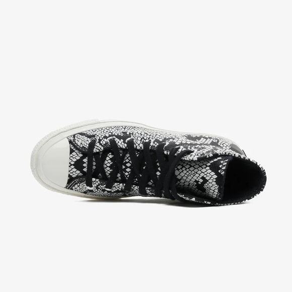 Last chance! - CHUCK 70 HI DIGITAL DAZE SNAKE PRINT LEATHER SNEAKERS - Picture 5 of 7